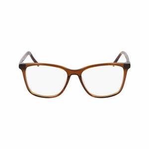 Marchon NYC M 5024 N Eyeglasses 205 Crystal Brown Tortoise 51mm